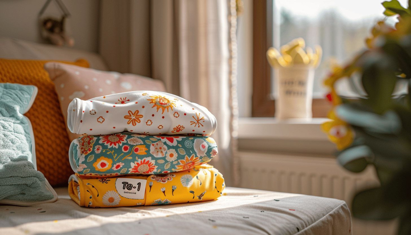 Découverte et utilisation des couches lavables tout en 1, aussi appelées TE1